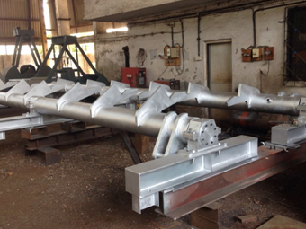 Pusher Assembly for Steel Plant